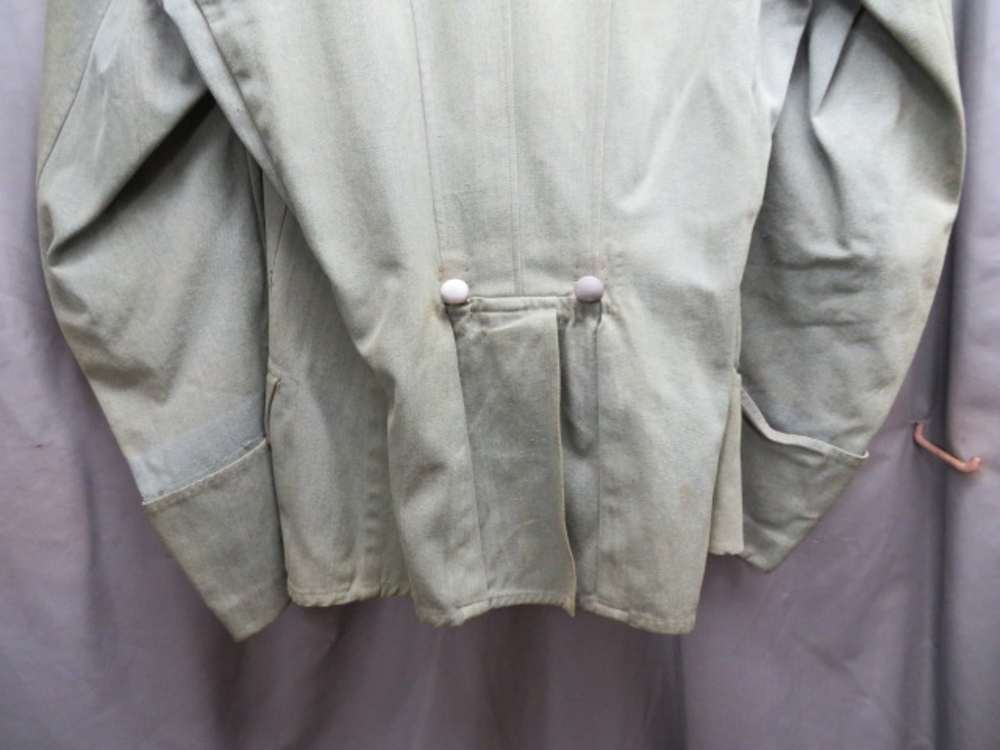 WWII GERMAN OFFICER’S TAILORED TUNIC W/REPRODUCTION WAFFEN SS INSIGNIA-NICE-img-6