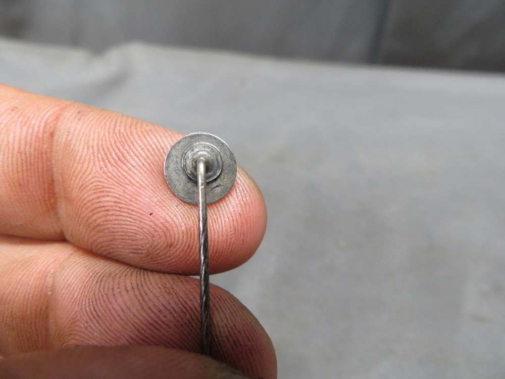 WWII GERMAN SA RUNIC STICKPIN-NICE FINISH & ENAMEL-img-1