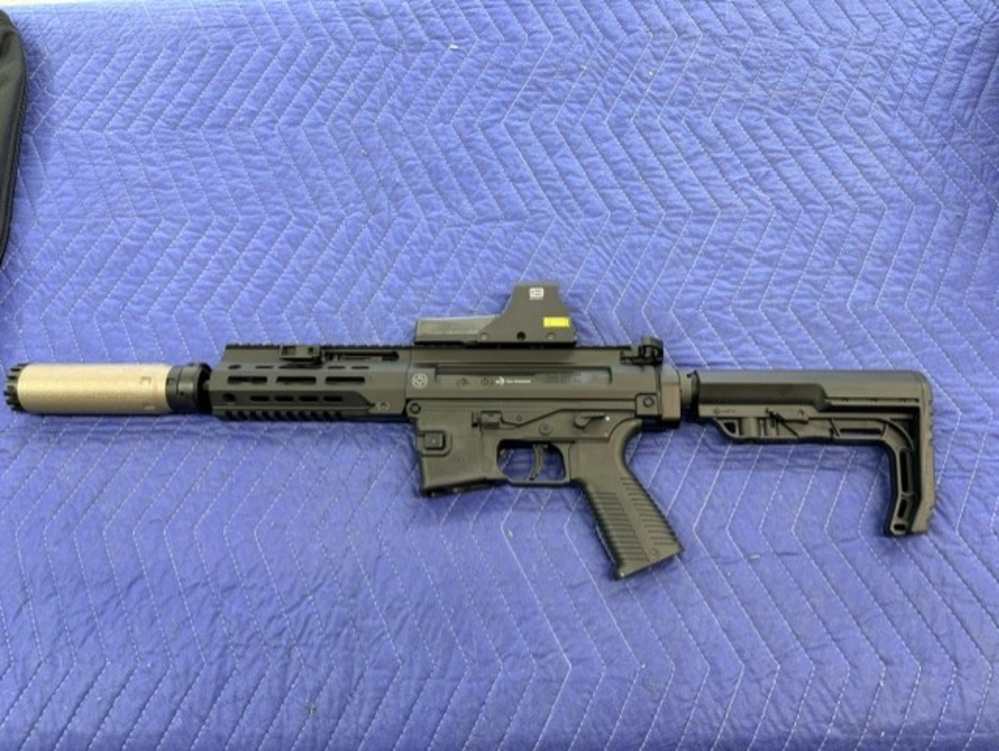Rare B&T SPC9 G Suppressed - Factory SBR - Suppressor included - Glock Mags-img-9