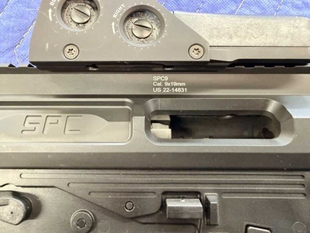Rare B&T SPC9 G Suppressed - Factory SBR - Suppressor included - Glock Mags-img-13