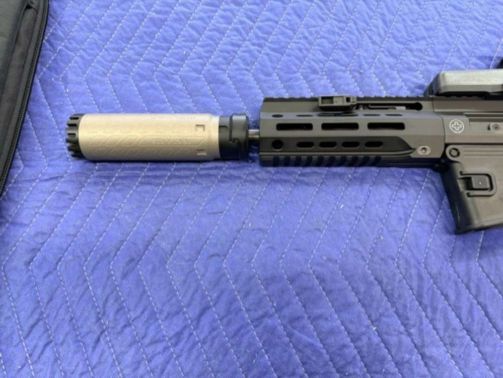 Rare B&T SPC9 G Suppressed - Factory SBR - Suppressor included - Glock Mags-img-6