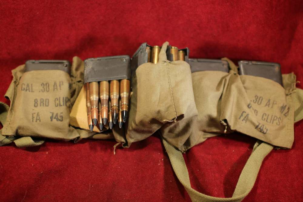 48 .30-06 AP on Enblocs, WW2 in bandolier  -img-0