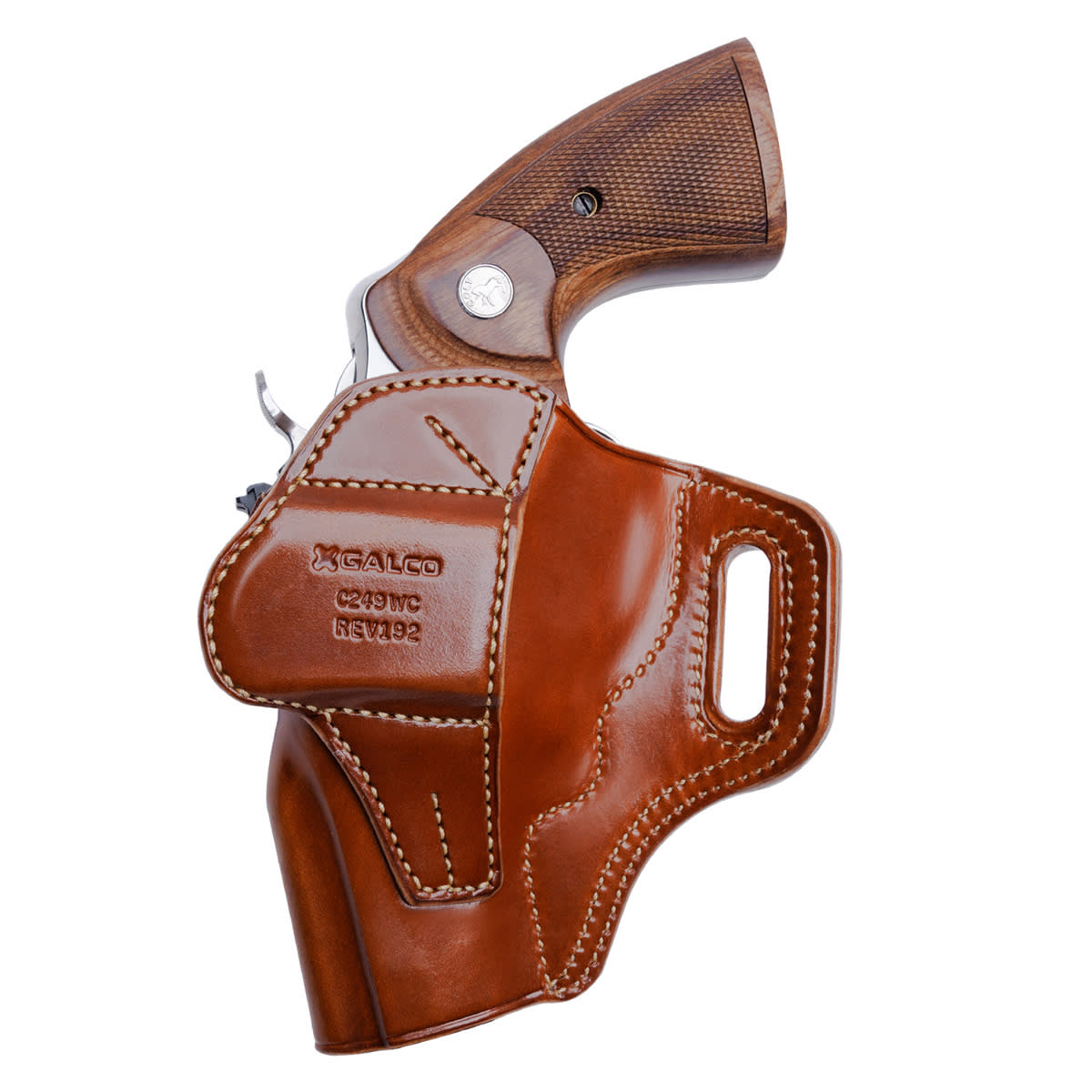 GALCO Masterbilt Revenger RH Belt Holster For SW K Frame M10/M19/M66 REV114-img-1