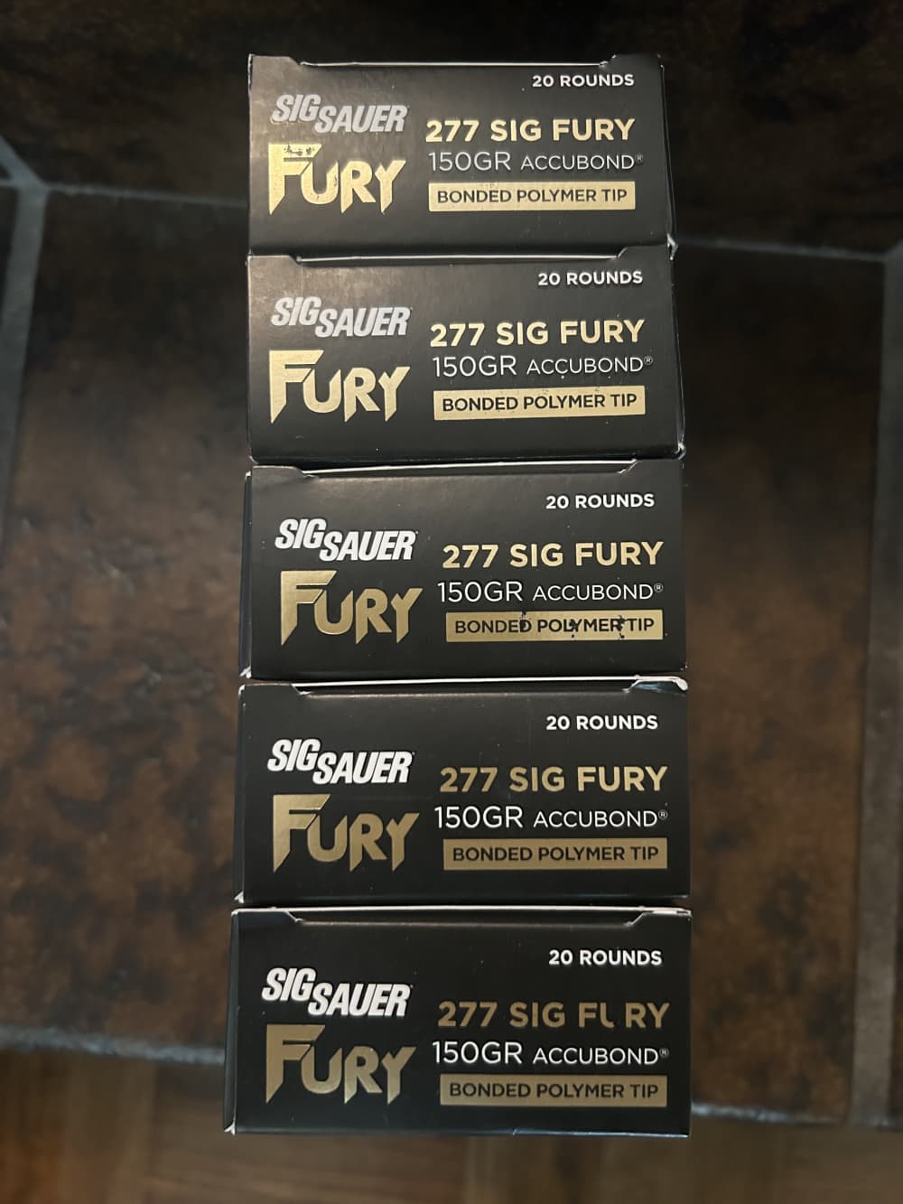100 rounds Sig Sauer Elite Ammo .277 Fury 150 grain-img-0