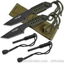 Two Stainless Hunting Knives Penny-img-2
