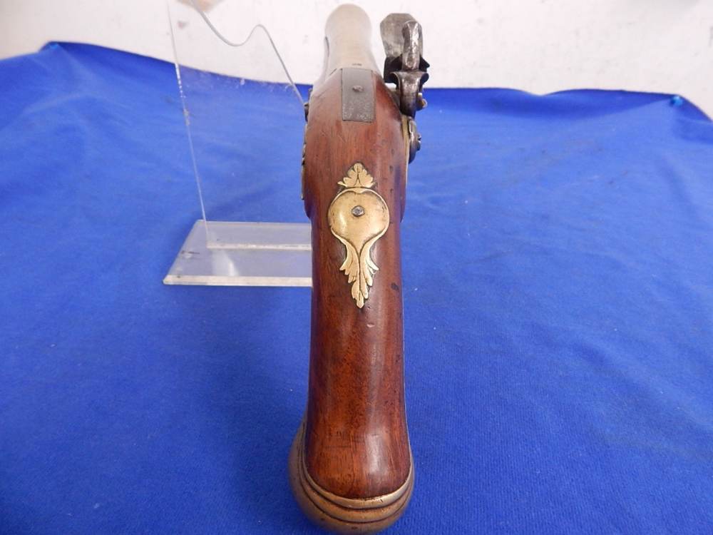 1700s European Brass Mounted Blunderbuss Pistol Gun-img-8