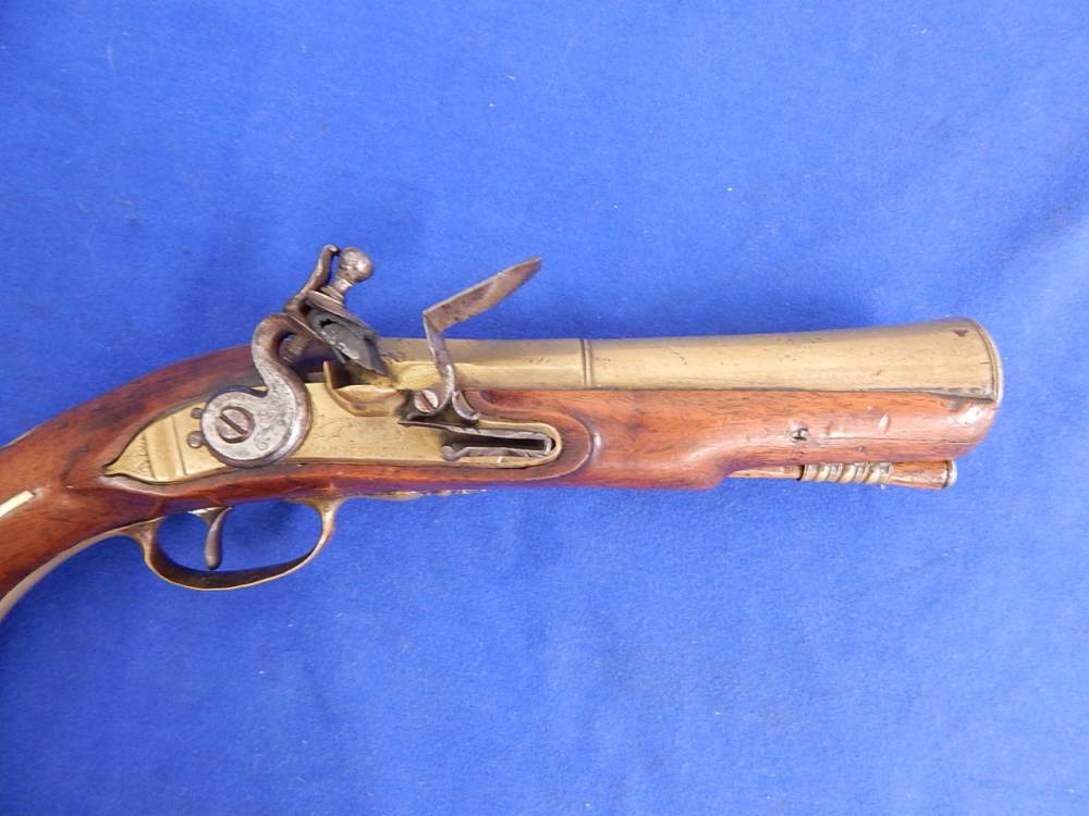 1700s European Brass Mounted Blunderbuss Pistol Gun-img-2