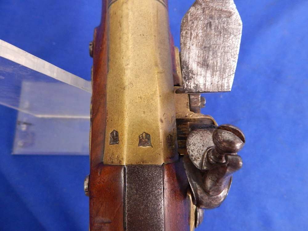 1700s European Brass Mounted Blunderbuss Pistol Gun-img-7