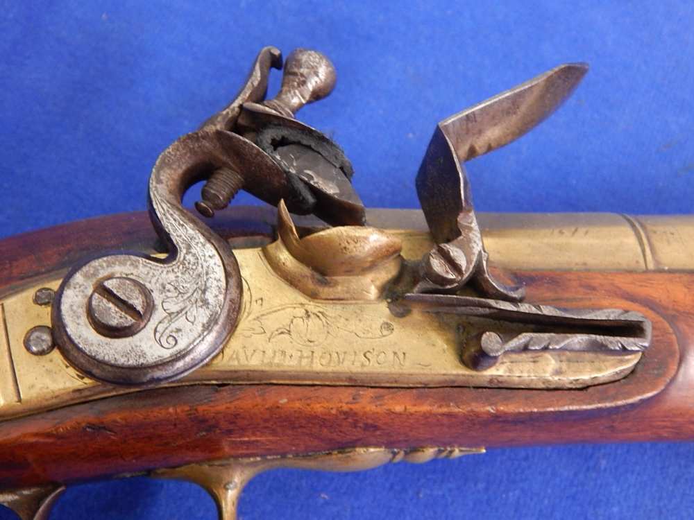 1700s European Brass Mounted Blunderbuss Pistol Gun-img-9