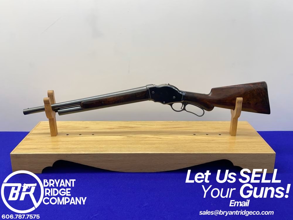 1890 Winchester Model 1887 12GA 20" Blue *ANTIQUE LEVER-ACTION SHOTGUN*-img-0