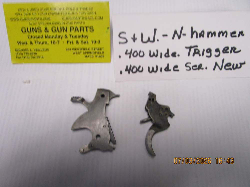 Smith & Wesson hammer for a - N - frame .400 wide and trigger 400 wide.-img-0