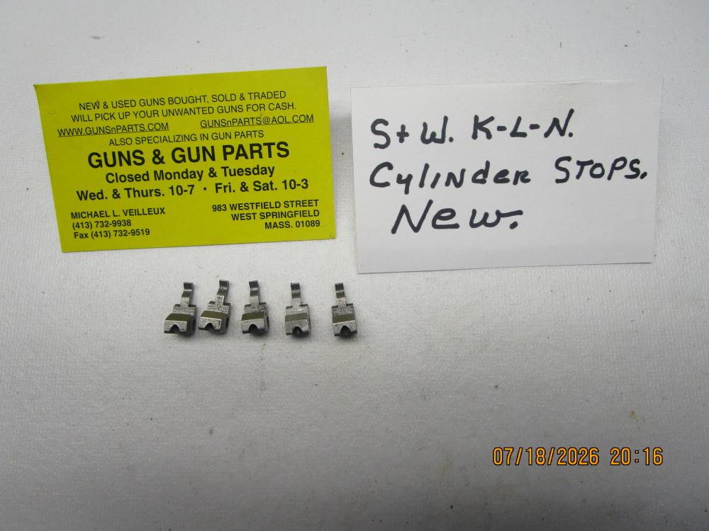 Smith & Wesson cylinder stope total of - 5 - new. NO SALES TO CALIF.-img-0