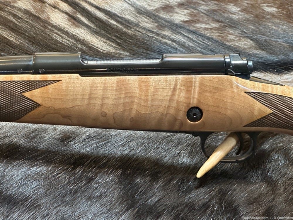 FREE SAFARI, NEW WINCHESTER MODEL 70 SUPER GRADE MAPLE 308 WIN 22"-img-10