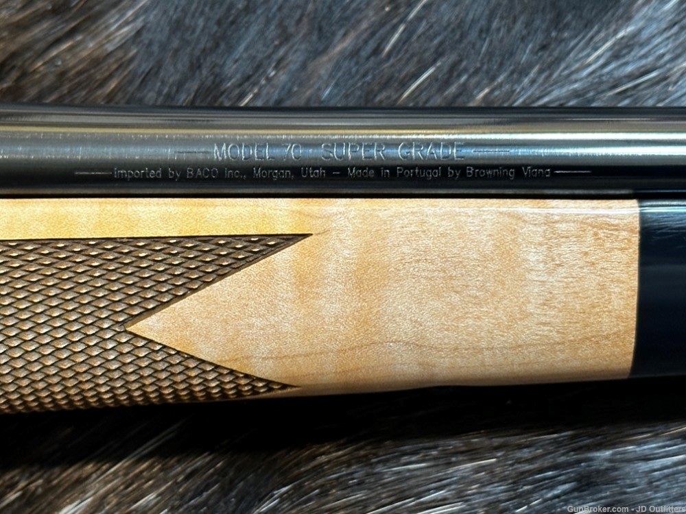 FREE SAFARI, NEW WINCHESTER MODEL 70 SUPER GRADE MAPLE 308 WIN 22"-img-6