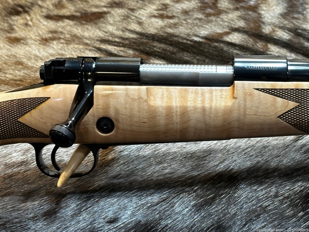 FREE SAFARI, NEW WINCHESTER MODEL 70 SUPER GRADE MAPLE 308 WIN 22"-img-3