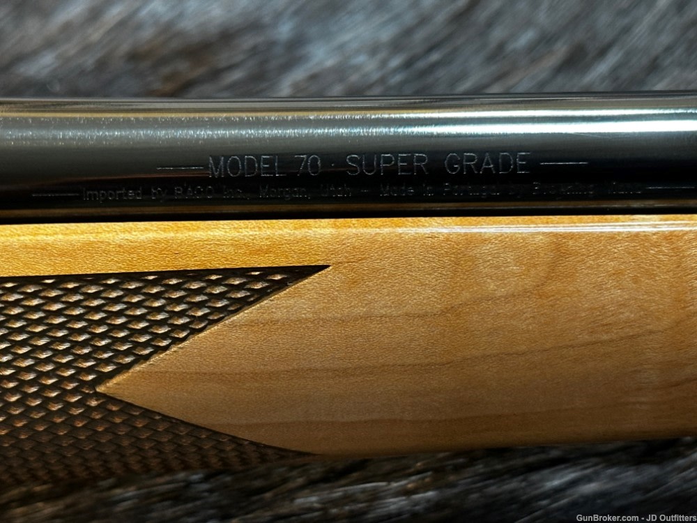 FREE SAFARI, NEW WINCHESTER MODEL 70 SUPER GRADE MAPLE 308 WIN 22"-img-6