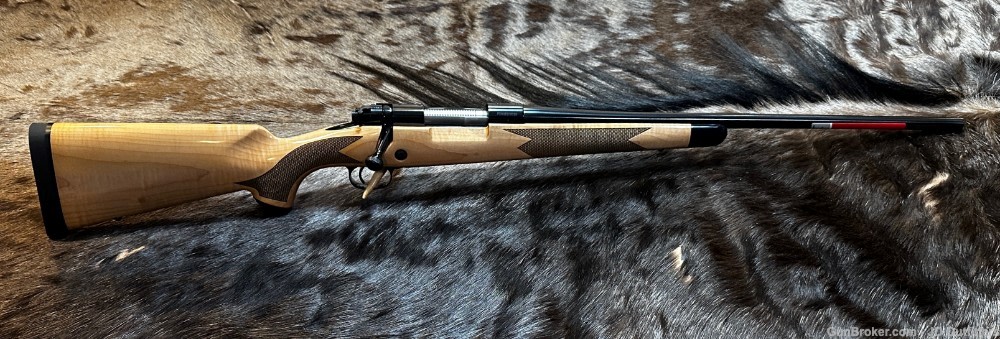 FREE SAFARI, NEW WINCHESTER MODEL 70 SUPER GRADE MAPLE 308 WIN 22"-img-1
