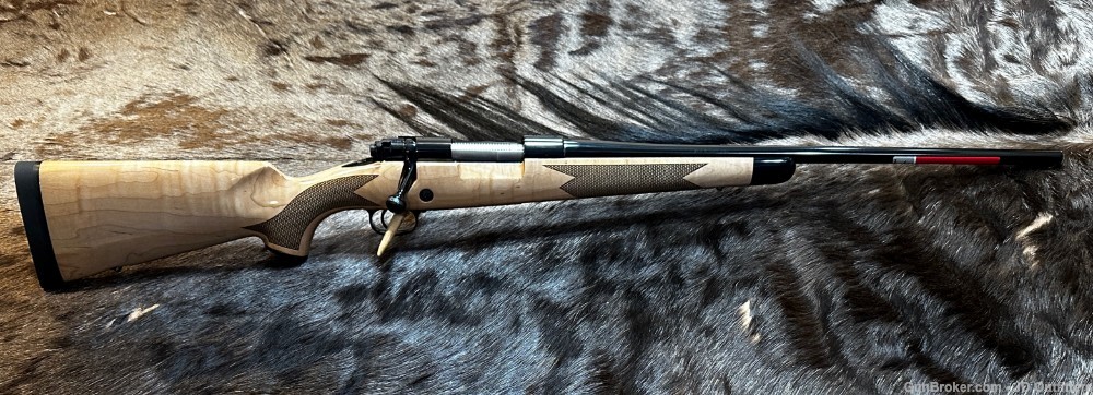 FREE SAFARI, NEW WINCHESTER MODEL 70 SUPER GRADE MAPLE 308 WIN 22"-img-1