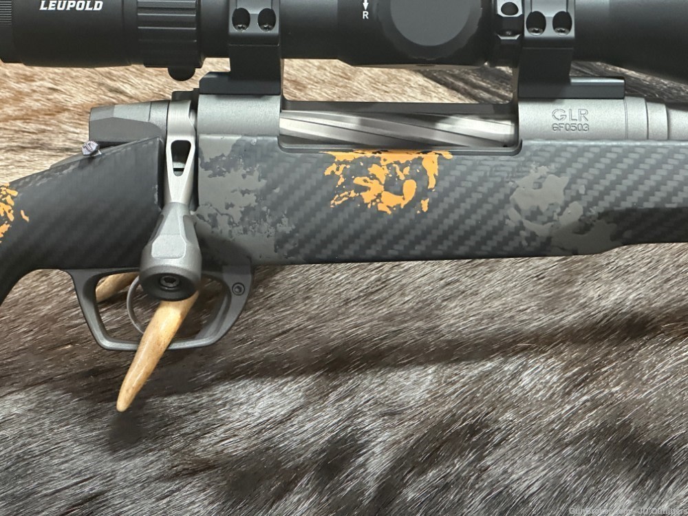NEW GUNWERKS CLYMR 7 PRC GLR-SS 22" CARBON ORANGE LEUPOLD MARK 5HD SCOPE-img-5