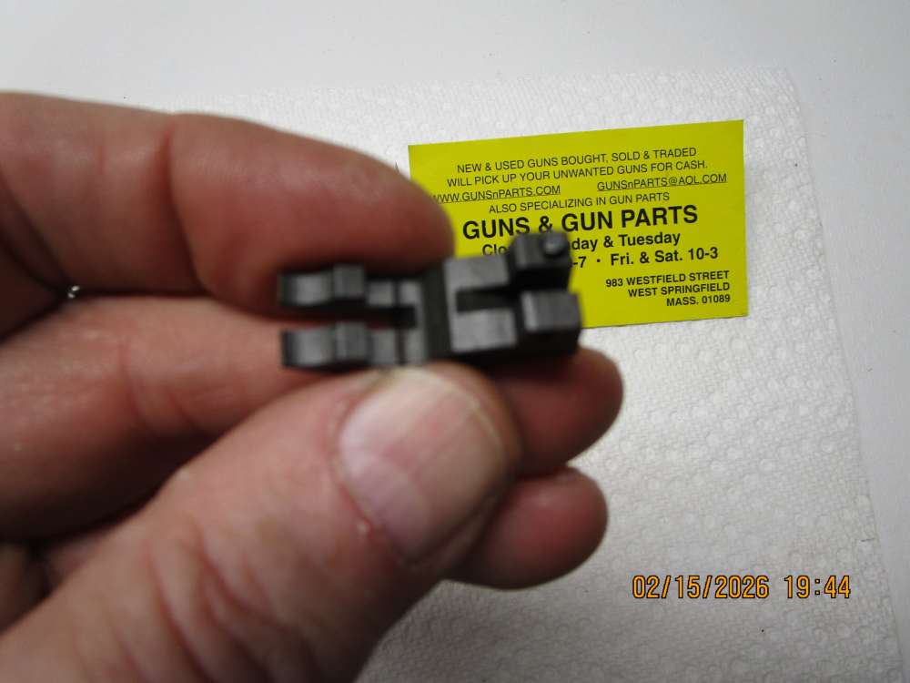 Smith & Wesson old style sear for early auto with plunger.-img-1