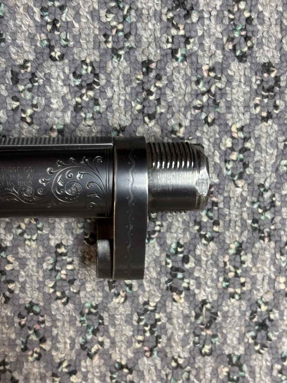 Remington model 10 C vintage 12ga Barrel cylinder bore 28 inch -img-3