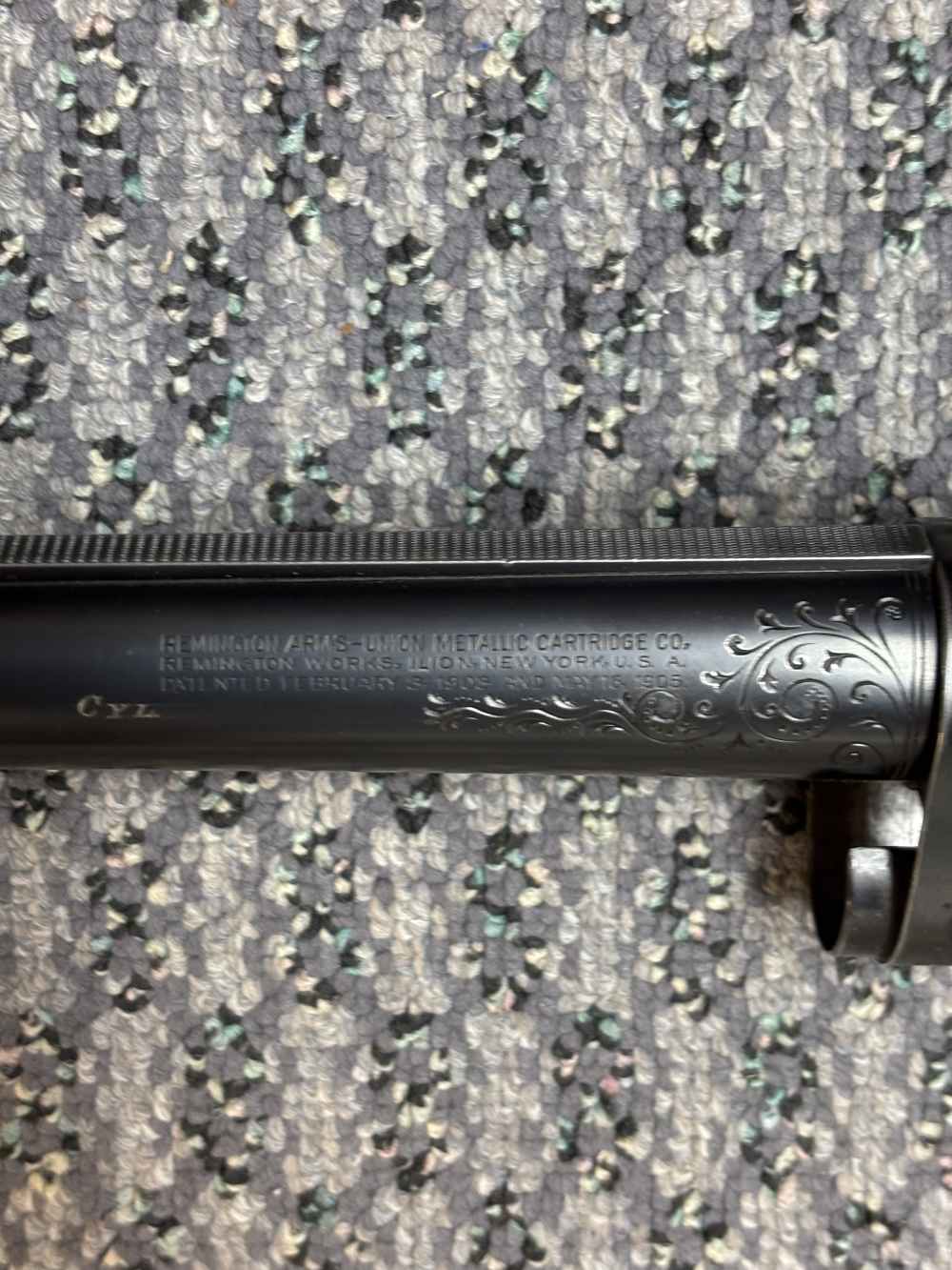 Remington model 10 C vintage 12ga Barrel cylinder bore 28 inch -img-2
