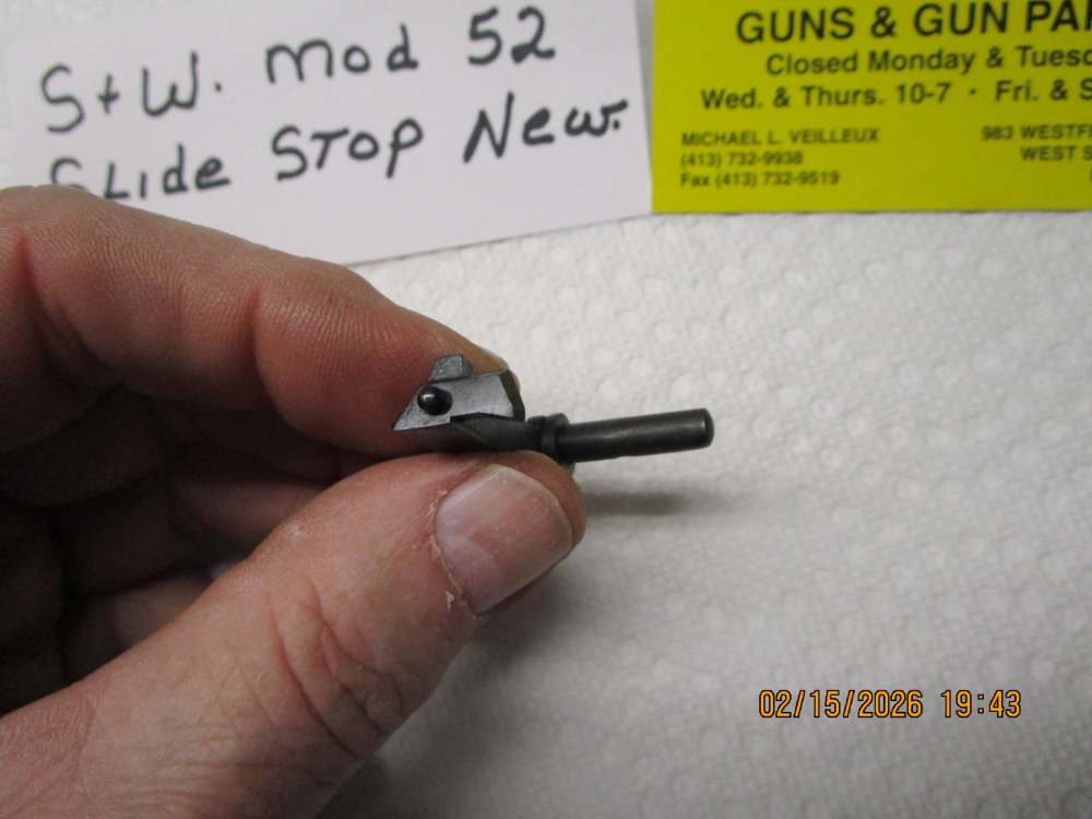 Smith & Wesson model 52 slide stop new.-img-2