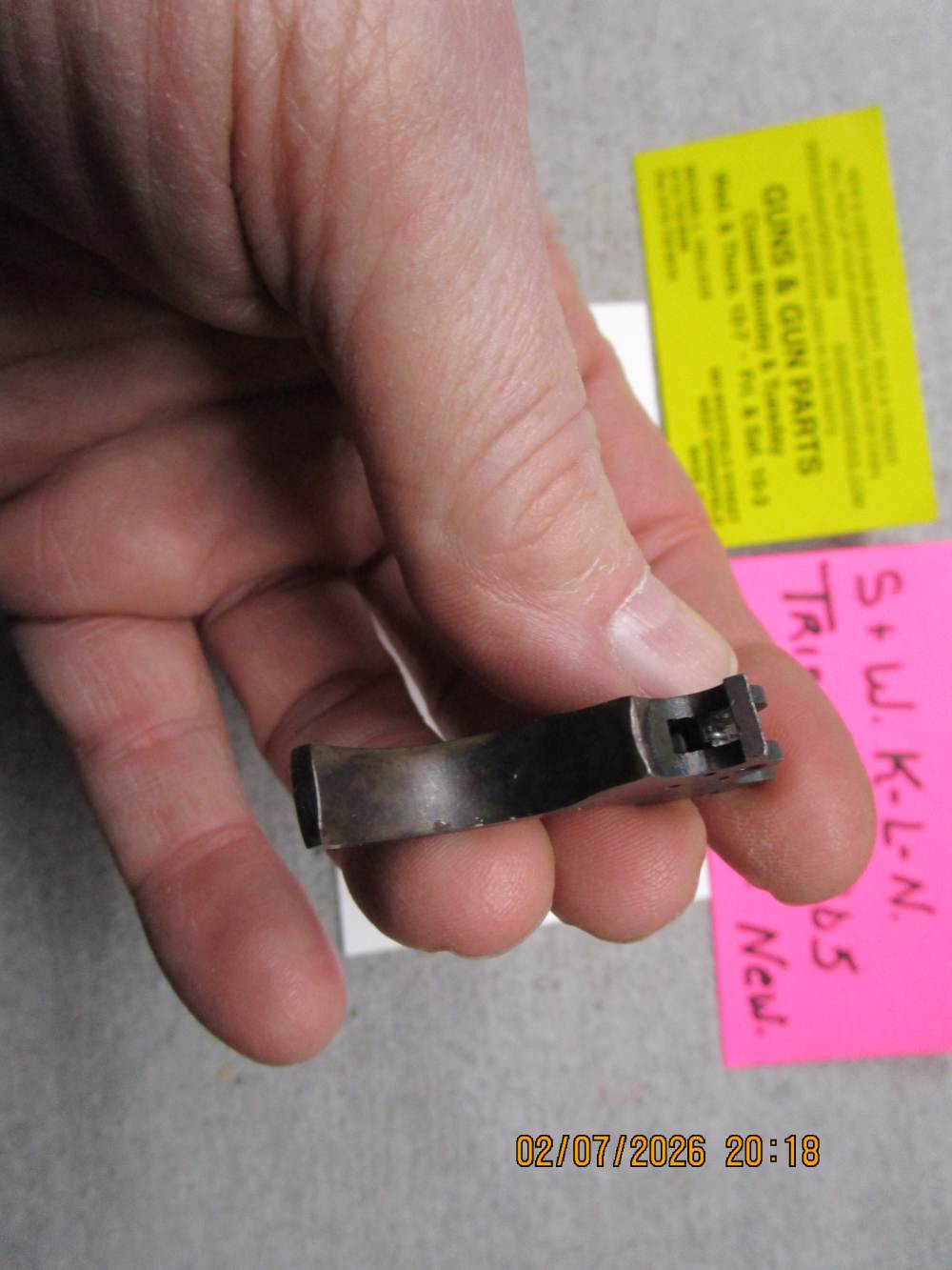 Smith & Wesson smooth trigger .305 wide C/C.-img-2