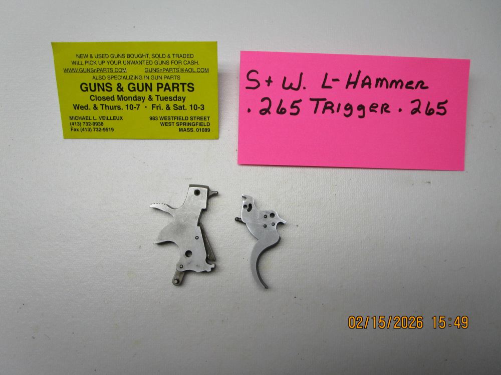 Smith & Wesson - L- hammer .265 and trigger .265.-img-0