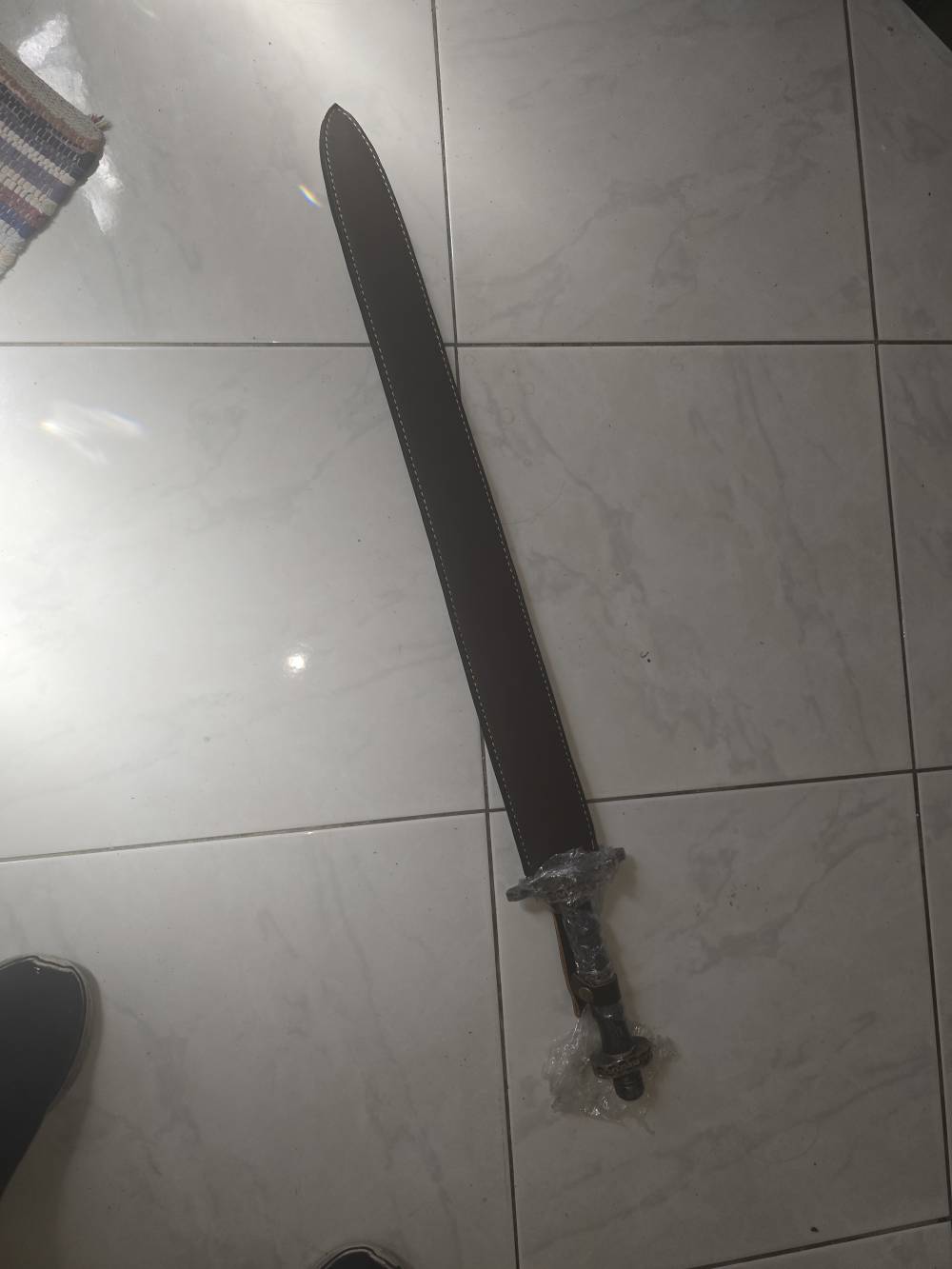 Damascus hand-made hand-forged VIKING SWORD. -img-4