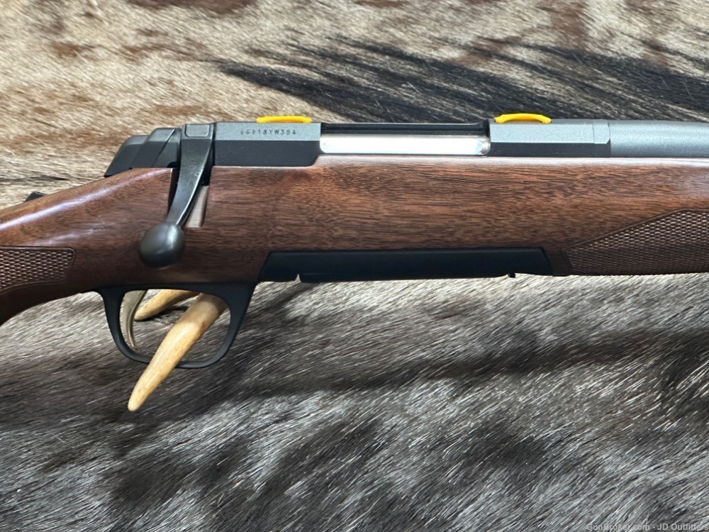 FREE SAFARI, NEW BROWNING X-BOLT HUNTER W/ GOOD WOOD 243 WIN 22" RIFLE-img-0
