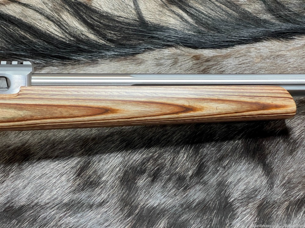 NEW VOLQUARTSEN CUSTOM DELUXE 17 HMR RIFLE, BROWN SPORTER STOCK -img-5