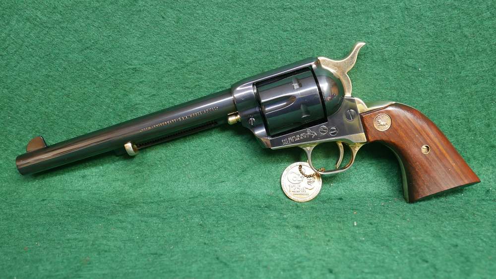 Colt SAA 125th Anniversary Edition w/ Presentation Box Excellent Condition-img-2