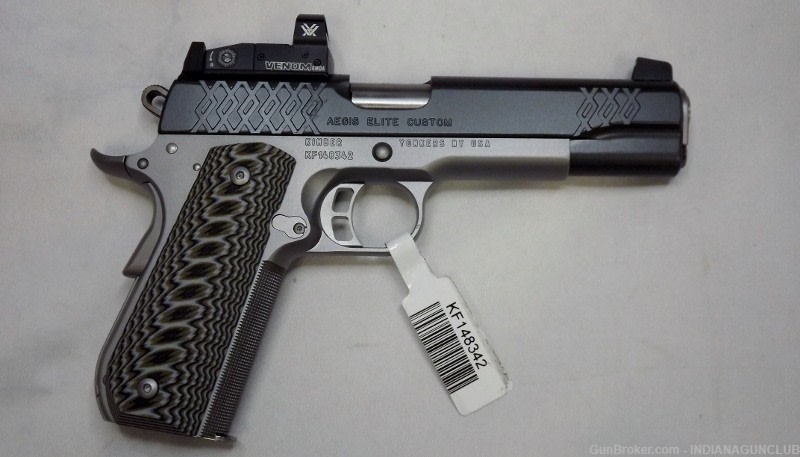 NIB KIMBER AEGIS ELITE CUSTOM VENOM 9MM 5" CASE-img-0