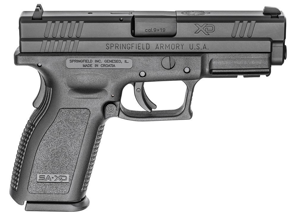Springfield XD Defender 9mm Luger Full Size 4" 16 Rds Black XDD9101HC-img-1