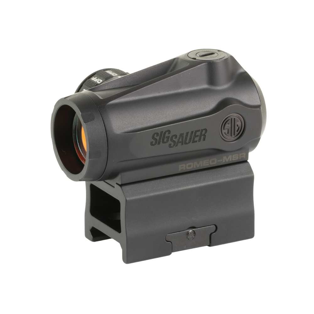 Sig Sauer ROMEO-MSR Gen II Red Dot Sight — 1x20mm — 2 MOA Dot — Black-img-2