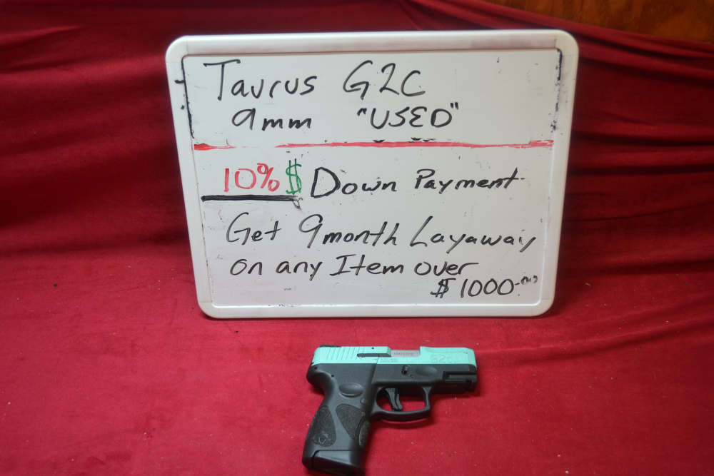 Taurus G2C 9mm 3.25"Barrel Custom Finish, Layaway Available.-img-0