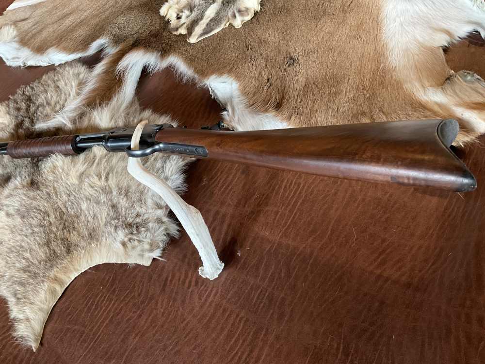 WINCHESTER 1890 22 SHORT Gallery Rifle 24in Oct. Marble Sight A Beauty -img-8