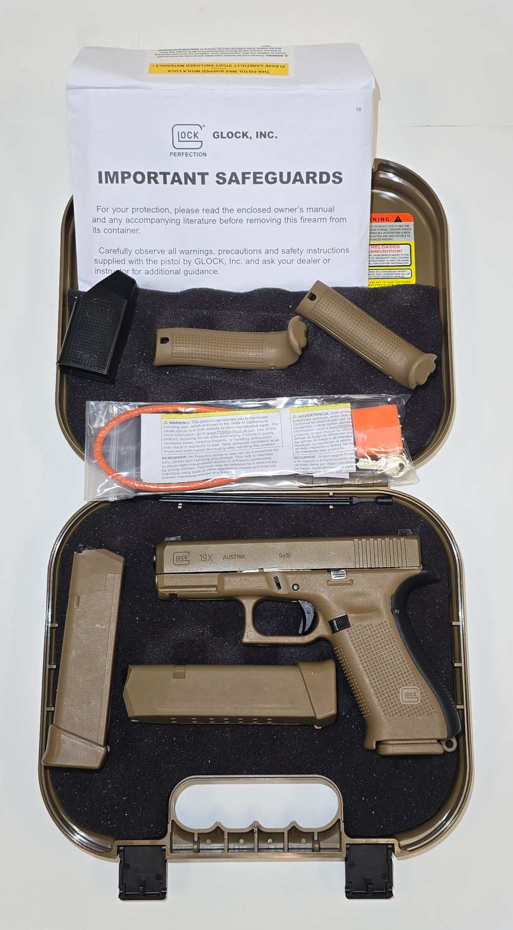 USED Glock G19x 9mm 4.07" full factory kit PX1950702-img-1