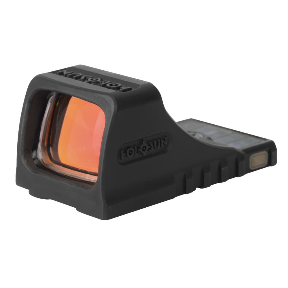 Holosun SCS Green Dot Sight — Solar Powered — Glock MOS Footprint — Black-img-0