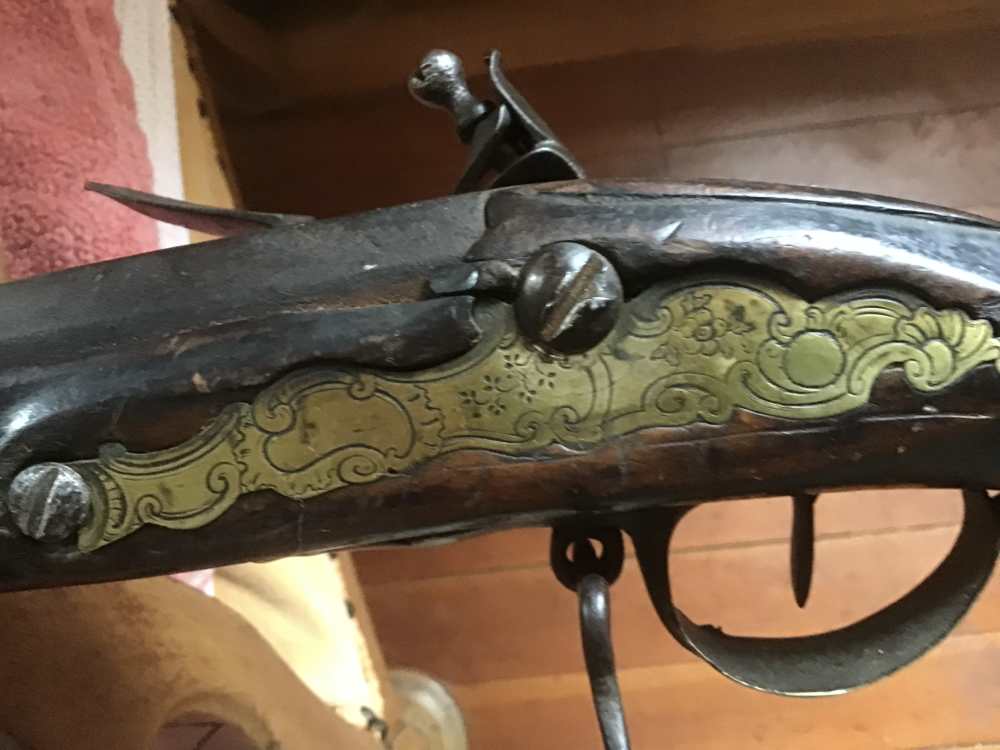 Ca 1740 Colonial American Fowler adapted for Combat -img-11
