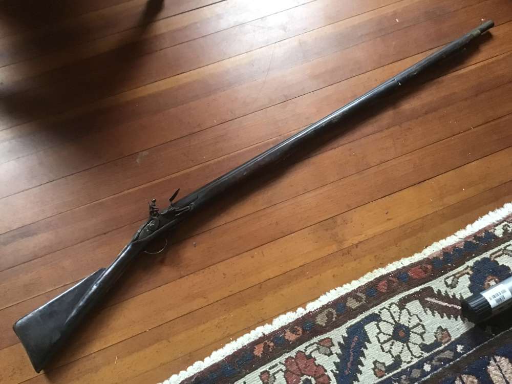 Ca 1740 Colonial American Fowler adapted for Combat -img-2