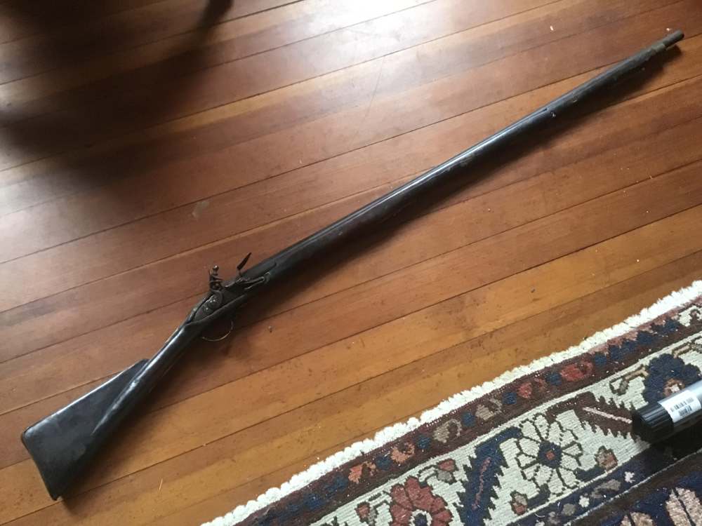 Ca 1740 Colonial American Fowler adapted for Combat -img-1