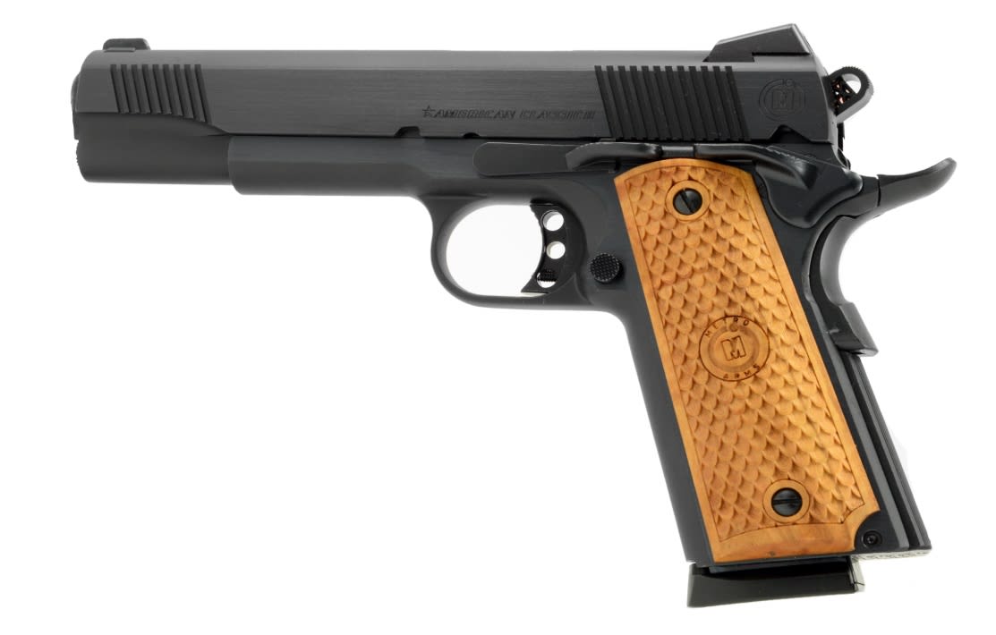 85614 American Classic Government II 9mm 5" 9 + 1rd Matte Blued-img-0