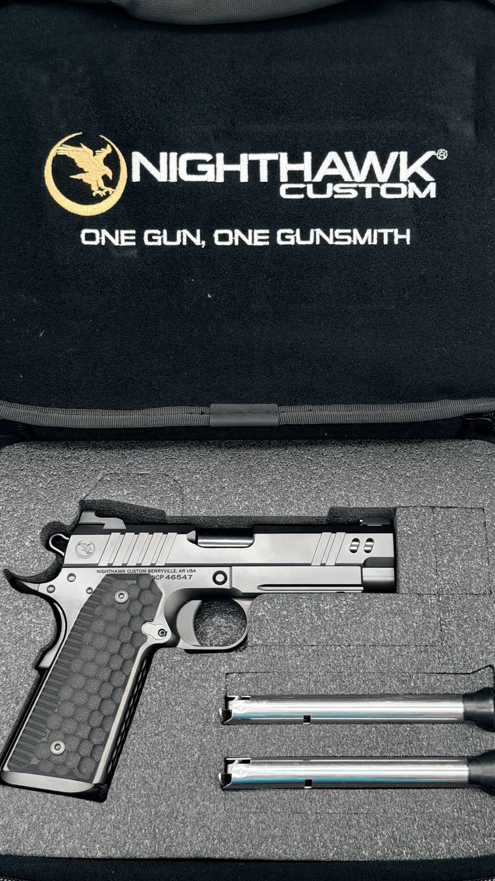 Nighthawk Custom NHC 1911 Vice President Rail 9mm 4.25" BBL DLC LAYAWAY-img-3