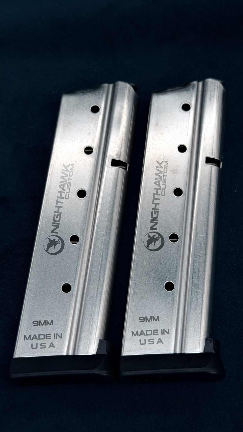 Nighthawk Custom NHC 1911 Vice President Rail 9mm 4.25" BBL DLC LAYAWAY-img-36