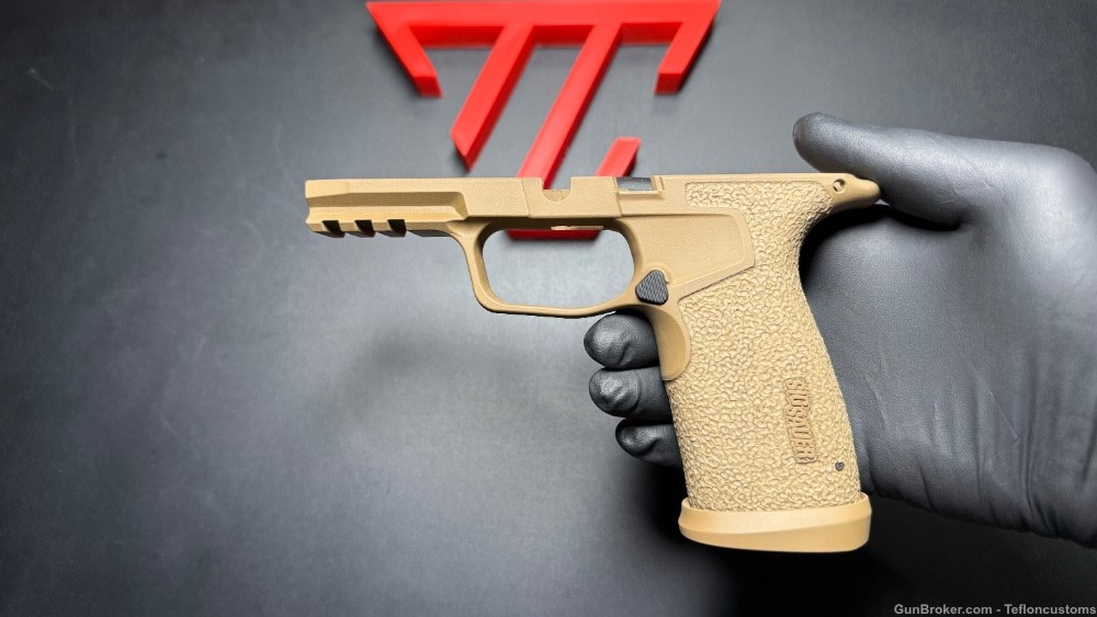 Sig Sauer P365 XL Macro Fuse Grip Module Cerakote Stippled-img-0