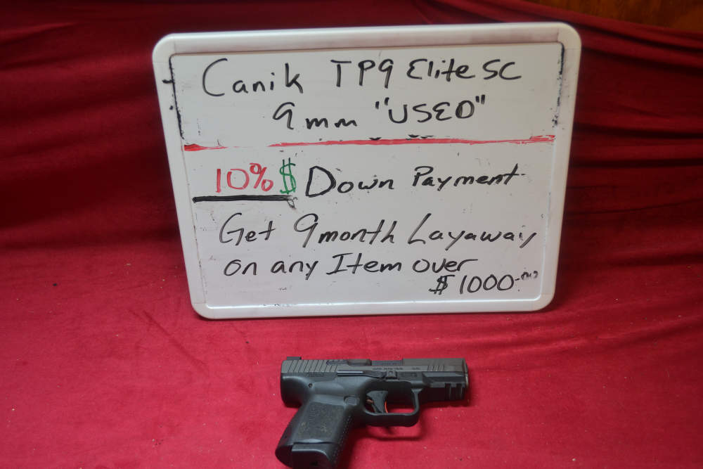Canik TP9 Elite SC 9mm 3.5"Barrel Used, Layaway Available.-img-0