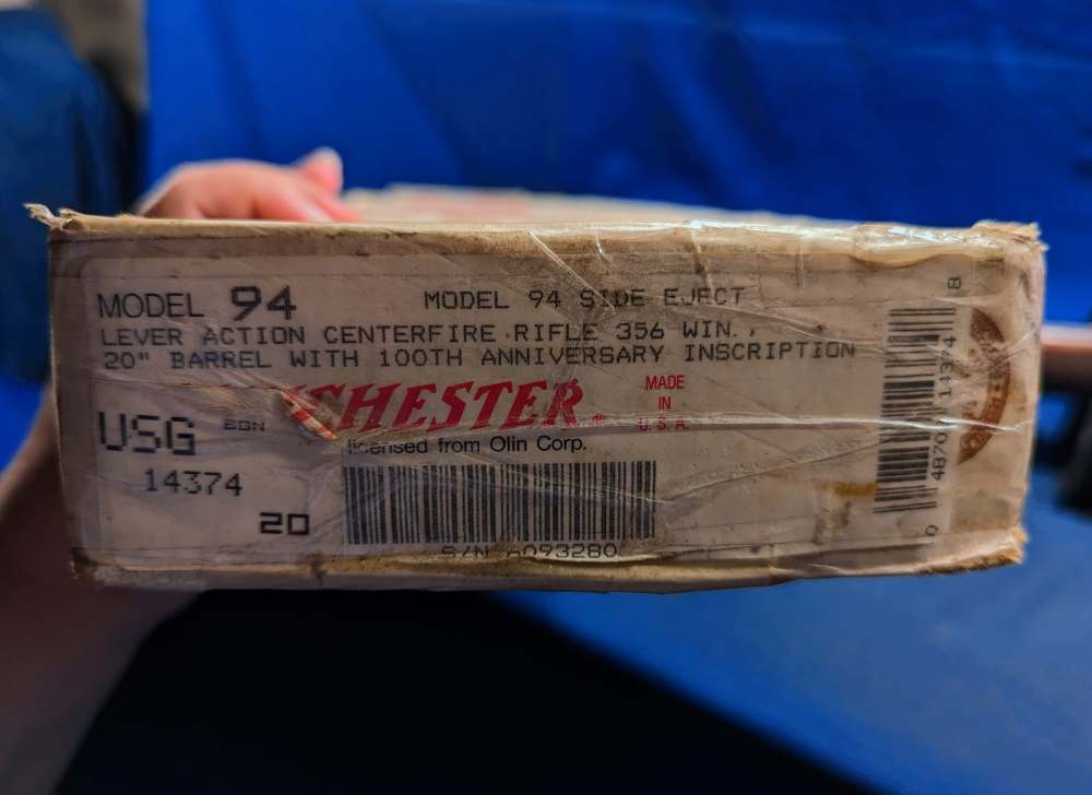 Scarce Winchester Model 94AE Centennial 356 Win Unfired Factory Oversight-img-34