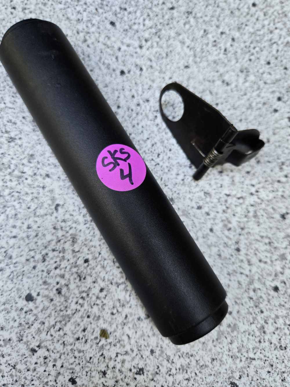 Black synthetic top forearm for the SKS -img-0